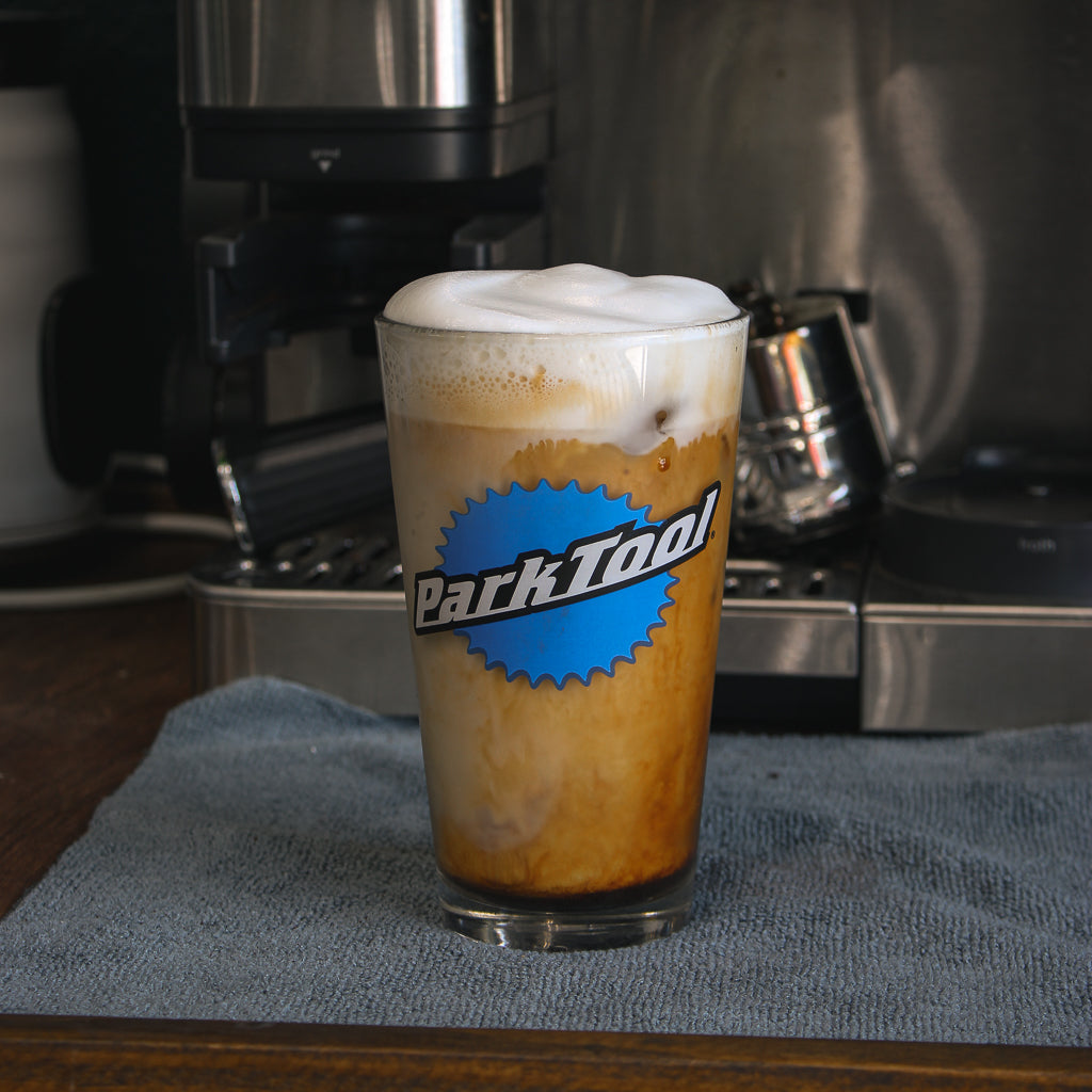 Park Tool Coffee with Iced Coffee and Foam